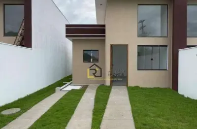 Casa com 2 dormitórios à venda, 58 m² por R$ 330.000,00 - Extensão Serramar - Rio das Ostras/RJ