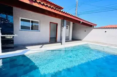 Casa à venda em mongaguá, vila atlântica, com 3 quartos, com 105.09 m²