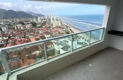 Apartamento à venda em mongaguá, vila atlântica, com 2 quartos, com 79 m²