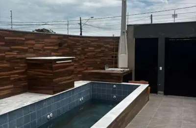 Casa à venda em itanhaém, cibratel ii, com 2 quartos, com 81 m²