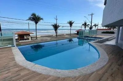 Apartamento à venda em mongaguá, vila atlântica, com 2 quartos, com 74 m²