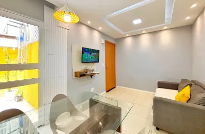 Apartamento garden, 2/4, 67m2, piscina, condomínio, abrantes - camaçari / ba.