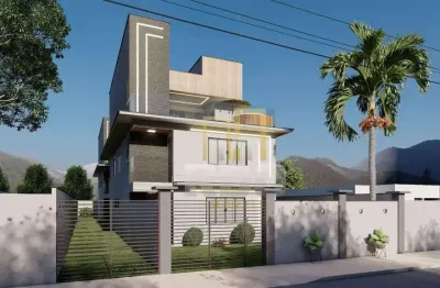 Triplex com 3 quartos no terra firme em rio das ostras, terraço top!