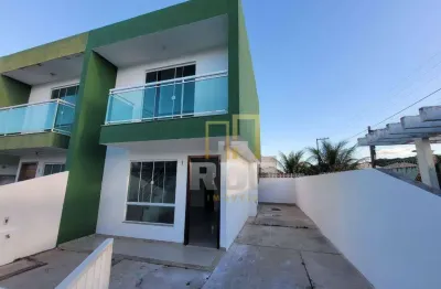 Casa com 2 dormitórios à venda, 75 m² por r$ 270.000,00 - chácara mariléa - rio das ostras/rj