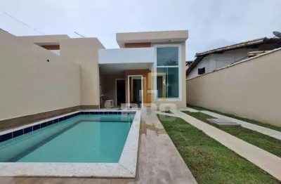 Casa com 3 quartos à venda - village rio das ostras - rio das ostras/rj