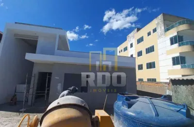 Lançamento! linda casa linear independente com 3 quartos, sendo 1 suíte, no jardim atlântico .