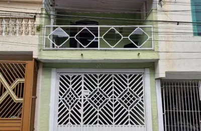 Sobrado para venda possui 181m² no bairro vila das valsas/ sbc