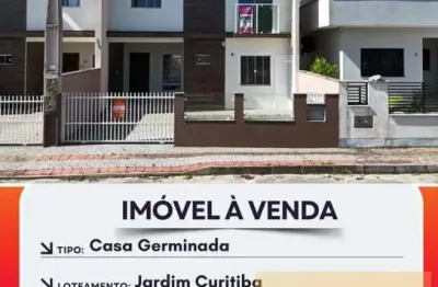 Casa geminada para venda em são francisco do sul, praia do ervino, 3 dormitórios, 2 banheiros, 1 vaga