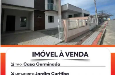 Casa Geminada para Venda em São Francisco do Sul, praia do Ervino, 3 dormitórios, 2 banheiros, 1 vaga