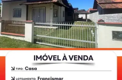 Casa para Venda em São Francisco do Sul, praia do Ervino, 2 dormitórios, 1 banheiro, 1 vaga