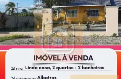 Casa para venda em são francisco do sul, praia do ervino, 2 dormitórios, 2 banheiros, 4 vagas