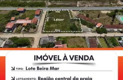Terreno à venda na Avenida Beira Mar, Praia do Ervino, São Francisco do Sul