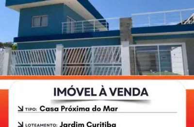 Casa para Venda em São Francisco do Sul, praia do Ervino, 1 dormitório, 2 suítes, 2 banheiros, 1 vaga