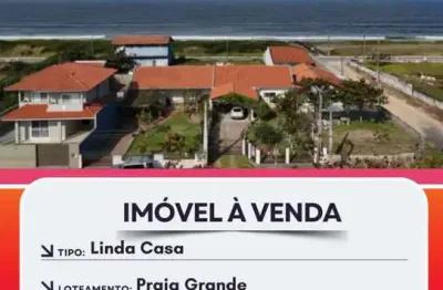 Casa para Venda em São Francisco do Sul, praia do Ervino, 3 dormitórios, 1 suíte, 2 banheiros, 1 vaga
