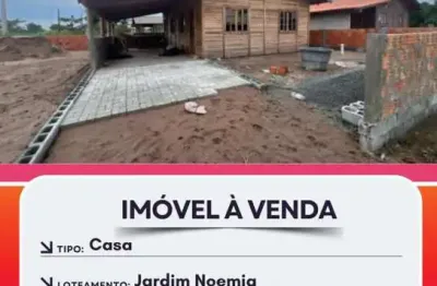 Casa para venda em são francisco do sul, praia do ervino, 2 dormitórios, 1 banheiro, 1 vaga