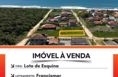 Terreno à venda na Praia do Ervino, São Francisco do Sul 