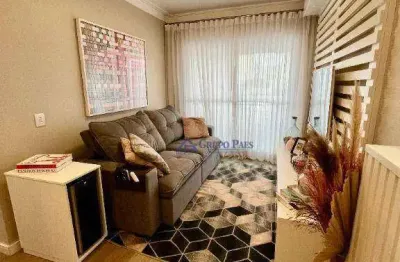 Apartamento 66m², 02 dormitórios sendo suíte, 01 vaga  todo mobiliado  tatuapé