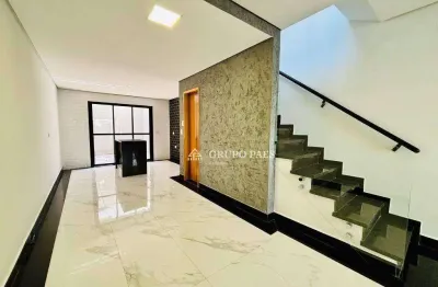 Sobrado com 3 dormitórios e área gourmet à venda, 130 m² por r$ 849.980 - penha de frança - são paulo/sp