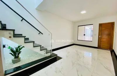 Sobrado novo com 3 suítes e área gourmet  à venda, 120 m² por r$ 759.980 - penha de frança - são paulo/sp