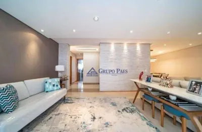 Apto mobiliado no anália franco, 04 dorms, 03 suites alto padrão