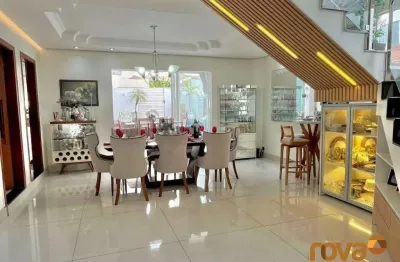 Casa em condomínio fechado com 5 quartos à venda na gv14, 1, residencial granville, goiânia por r$ 3.200.000