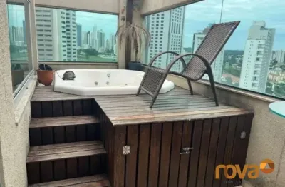 Cobertura com 3 quartos à venda na avenida deputado jamel cecílio, 100, jardim goiás, goiânia por r$ 1.559.000