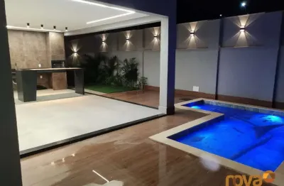 Casa em condomínio fechado com 4 quartos à venda na avenida dom emanuel, 1, jardins capri, senador canedo por r$ 2.996.000