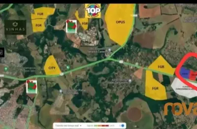 Terreno em condomínio fechado à venda na solaris laguna, condomínio alto da boa vista, senador canedo por r$ 700.000