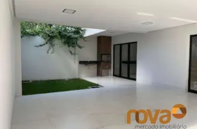 Casa em condomínio fechado com 3 quartos à venda na do siri qd -09 lt 02/05, 2, jardim atlântico, goiânia por r$ 1.050.000