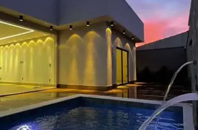 Casa com 3 quartos à venda na 7 e qd- 30 lt-22, 22, garavelo residencial park, aparecida de goiânia por r$ 1.080.000