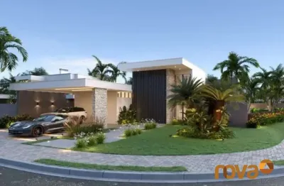 Casa em condomínio fechado com 4 quartos à venda na mb 3, 100, jardins porto, senador canedo por r$ 2.780.000