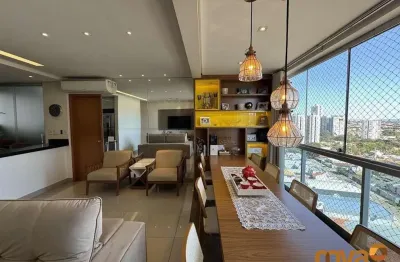 Apartamento com 3 quartos à venda na maceió, 100, parque amazônia, goiânia por r$ 690.000