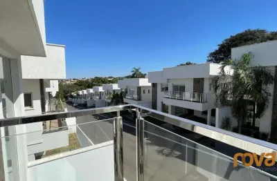 Casa em condomínio fechado com 3 quartos à venda na rua x 18, 100, sítios santa luzia, aparecida de goiânia por r$ 1.100.000