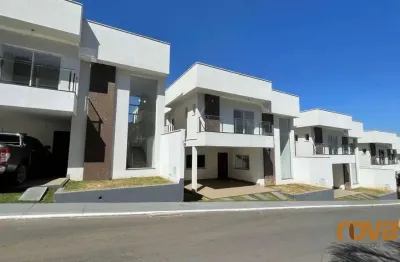 Casa em condomínio fechado com 3 quartos à venda na rua x 18, 100, sítios santa luzia, aparecida de goiânia por r$ 1.105.000