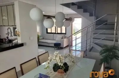 Casa em condomínio fechado com 3 quartos à venda na do golfinho, 1000, jardim atlântico, goiânia por r$ 870.000
