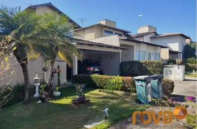 Casa em condomínio fechado à venda na rua sb 3, 18, loteamento portal do sol i, goiânia por r$ 1.370.000