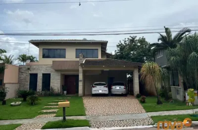 Casa em condomínio fechado com 5 quartos à venda na avenida sb a, 18, loteamento portal do sol i, goiânia por r$ 1.995.000