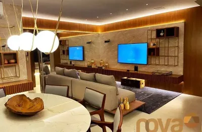 Apartamento com 3 quartos à venda na avenida castelo branco, 134, setor bueno, goiânia por r$ 1.010.000