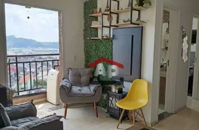 Apartamento com 2 dormitórios à venda, 58 m² por r$ 350.000,00 - vila assis - mauá/sp