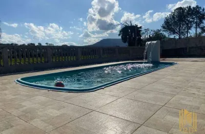 Chácara com 3 dormitórios à venda, 1700 m² por r$ 550.000,00 - cajuru - pouso alegre/mg