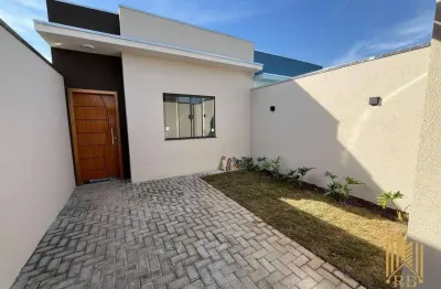 Casa com 2 dormitórios sendo 1 suíte com closet à venda, 70 m² por r$ 375.000 - parque real - pouso alegre/mg