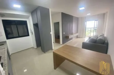 Apartamento com 1 dormitório para alugar, 53 m² por R$ 4.500/mês - Centro - Pouso Alegre/MG
