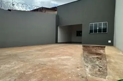 Casa nova para venda em itumbiara, afonso pena, 3 dormitórios, 1 suíte, 2 banheiros, 1 vaga