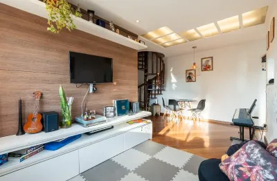 Cobertura para venda em Vila Gumercindo com 3 quartos, sendo 1 suíte , 107m²