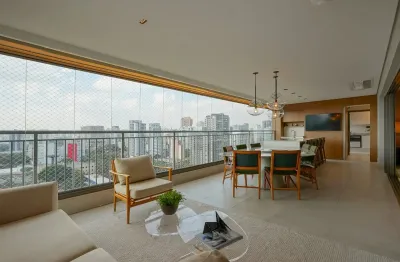 Lindo apartamento luxuoso de 244m com 3 suites, 3 dorm, 3 vagas