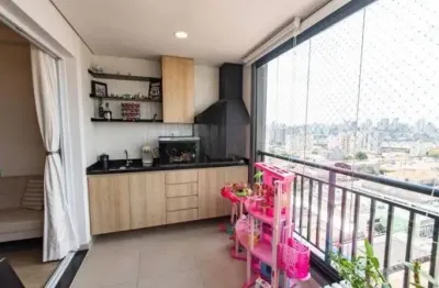 Apartamento à venda no Condomínio Lino 748 - 80m² - 3 dormitórios (1 suíte) - varanda com churrasqueira - ar condicionado - 2 vagas - no Ipiranga