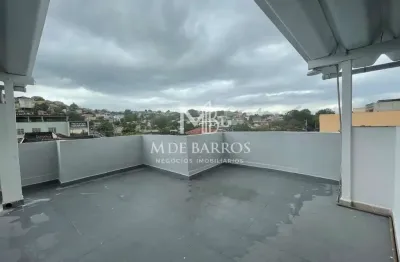 Apartamento com dois quartos, uma suite, varandão vista livre!