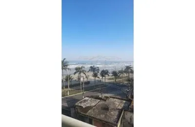 Apartamento 2 dorm c/ suíte - sacada/varanda - frente mar- jardim real - praia grande sp