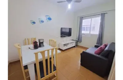 Apartamento 01 dormitório prédio frente mar,caiçara praia grande