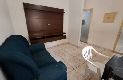 LOCAÇÃO – Apartamento 1 Dormitório,  PÉ NA AREAIA, Vila Caiçara, Praia Grande